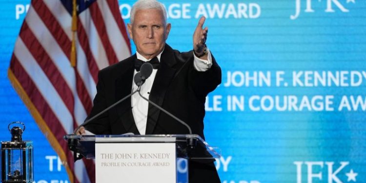 Former VP Pence vows to speak out if President Trump veers from ‘conservative agenda’