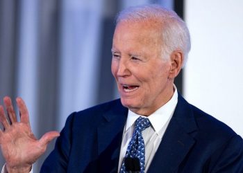 Biden claims nation facing ‘dark days’ as he accepts lifetime achievement award