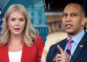 Hakeem Jeffries unleashes personal attack against Karoline Leavitt, calls her ‘sick’ and ‘demented’