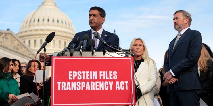 Khanna, Massie, Greene urge Senate to pass Epstein bill unchanged, warn of ‘reckoning’