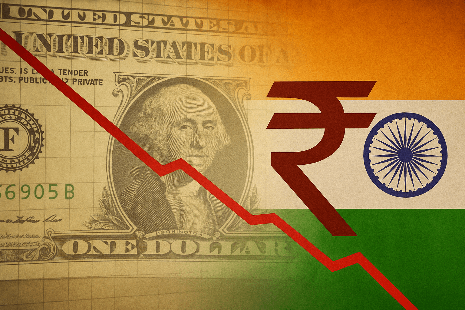 Rupee crashes to record low beyond 90 as FPI outflows, US trade standoff exerts pressure